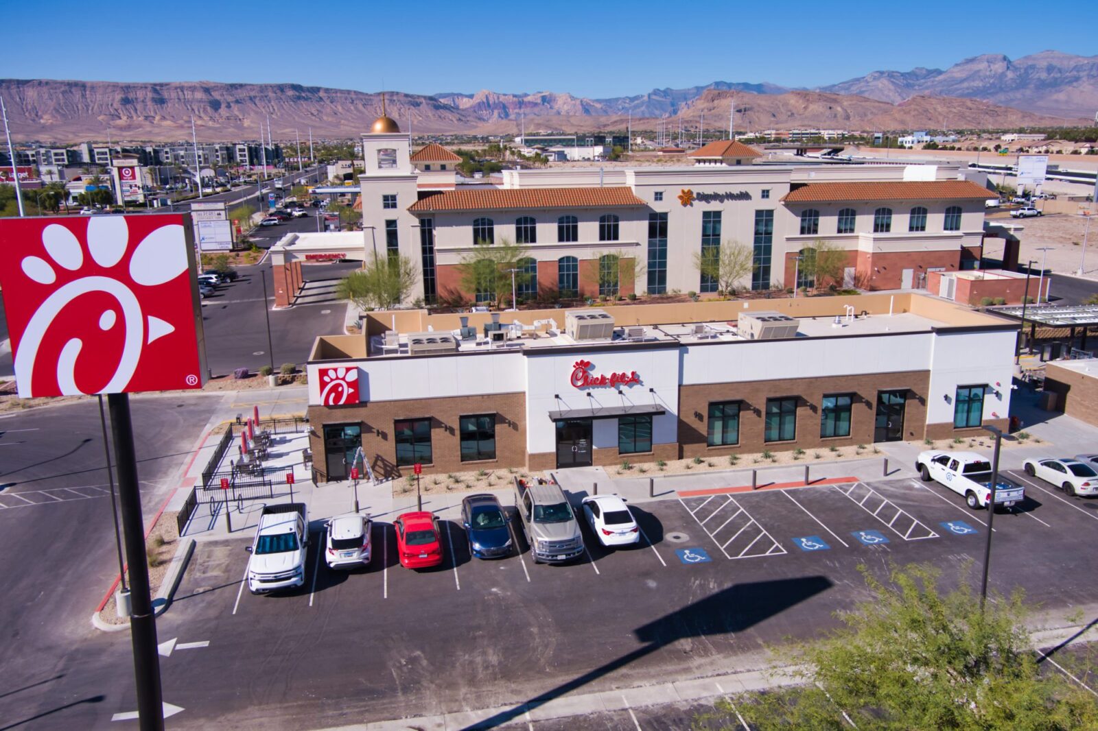 New Chic-fil-A in Las Vegas- Drone Photography