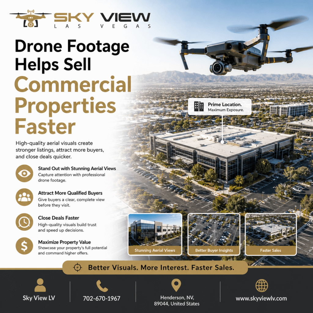 commercial real estate drone video
