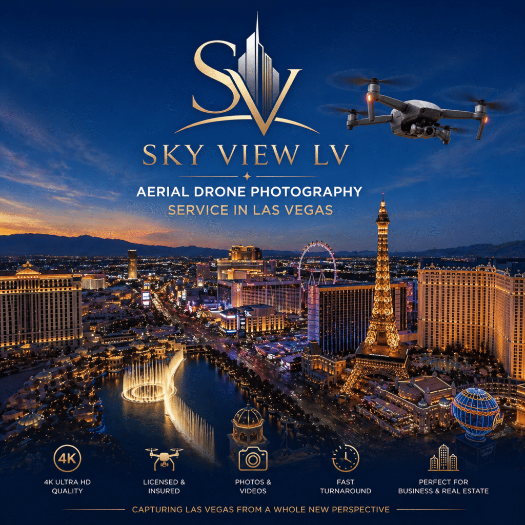 Sky View LV Aerial Photography Services in Las Vegas