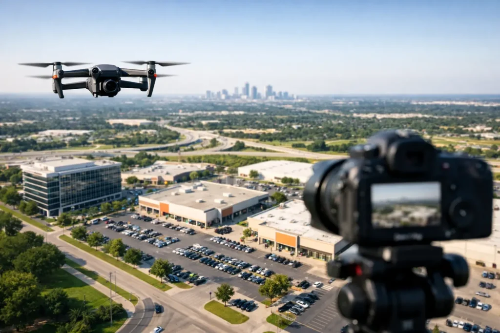 Commercial Property Flyover Video That Sells Context