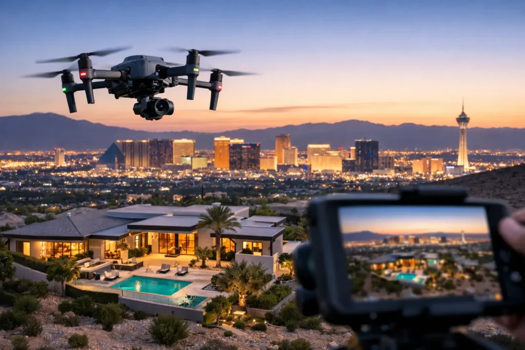 Las Vegas Drone Photography That Sells Property