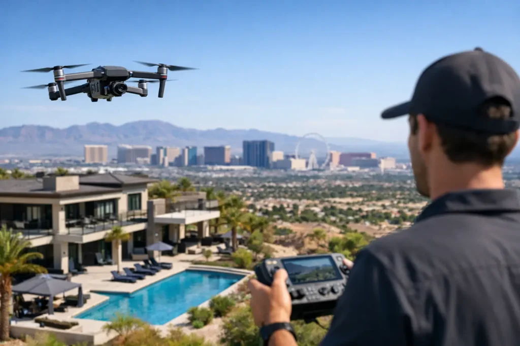 Choosing a Drone Service in Vegas for Property