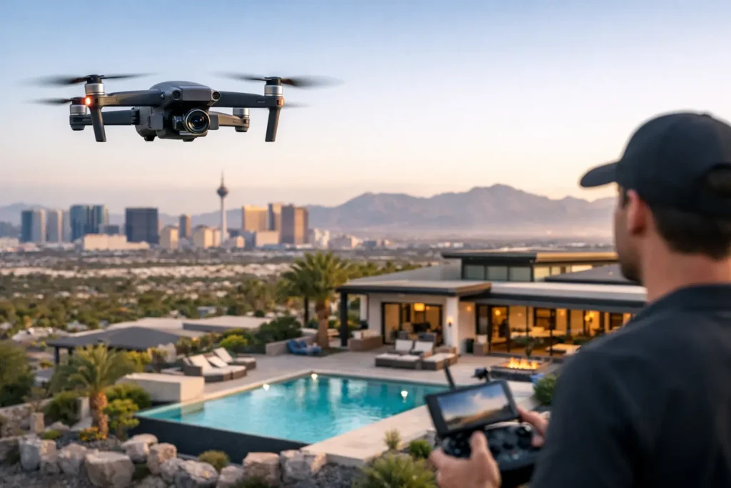 Drone Services Las Vegas for Property Marketing