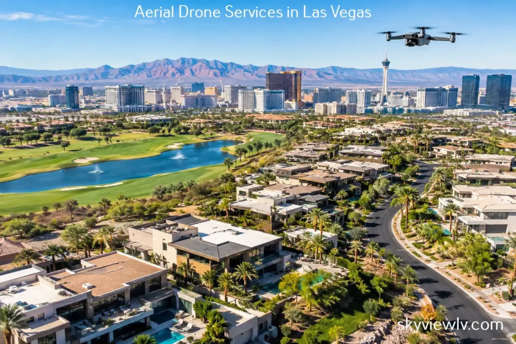 Drone Company Las Vegas for Properties That Stand Out