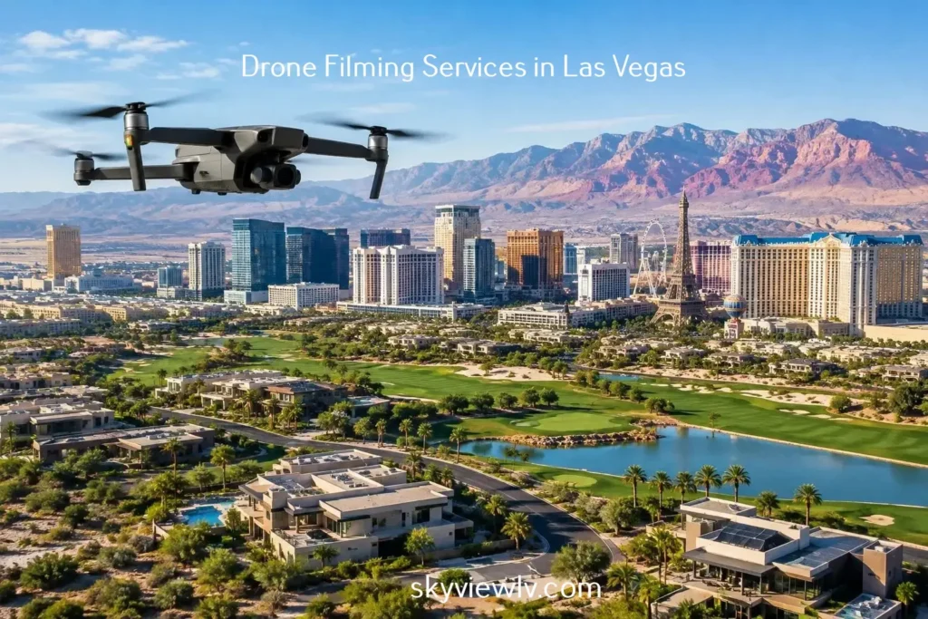 Drone Filming Services in Las Vegas That Sell