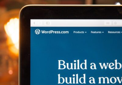 WordPress page